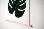 DIY Monstera-Print im Wandkarten-Look