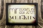 Mir reichts, ich geh jetzt schaukeln – Free-Printable