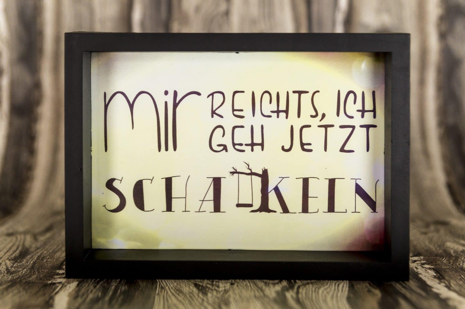 Mir reichts, ich geh jetzt schaukeln – Free-Printable