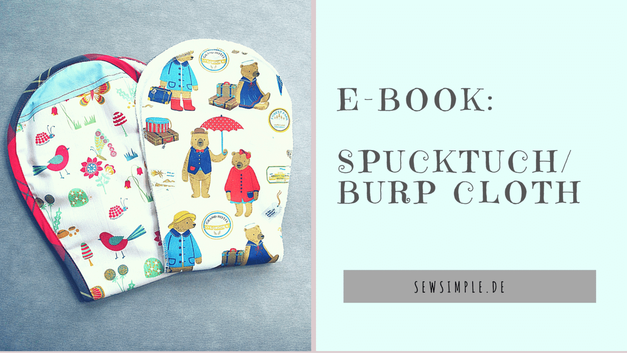 Freebook: Spucktuch nähen