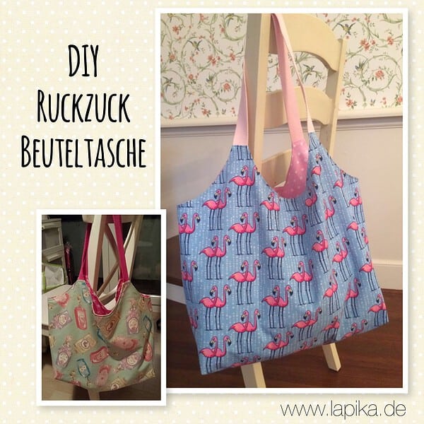 DIY Ruckzuck Beuteltasche