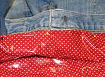 Upcycling Badetasche aus alter Jeans