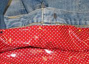 Upcycling Badetasche aus alter Jeans