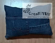 What-To-Do-Donnerstag – Jeans-Utensilo-Kissen