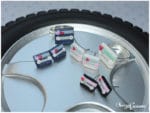 Retro Kassette als Schmuck | FIMO polymerclay miniature art