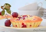 sommerlicher Kirsch-Limetten-Kokos-Kuchen