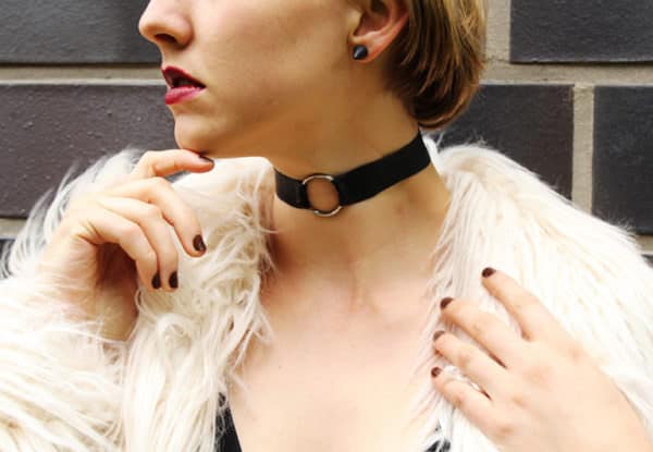 DIY Choker ohne Nähen