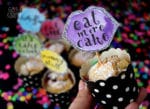 Printable – Muffin Topper mit Handlettering