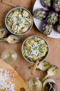 Pasta con carciofi e Ricotta von den [Foodistas]