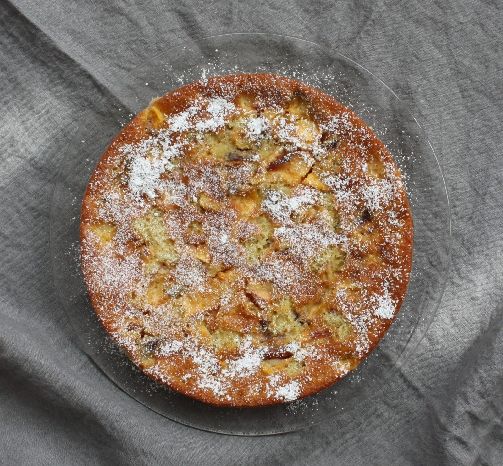 Pfirsichkuchen