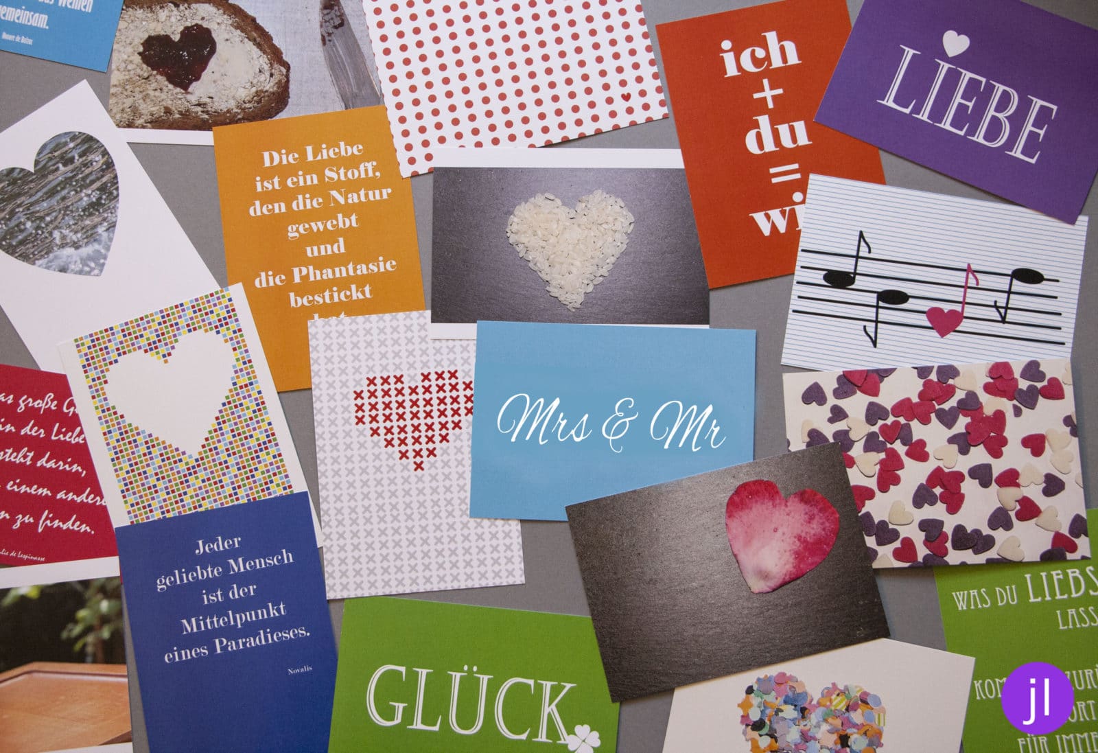52 Postkarten - 1 Jahr lang für das Hochzeitspaar - Geschenke bei ...