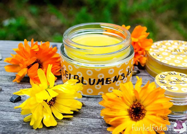 Ringelblumensalbe selber machen
