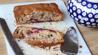 Sauerkirschkuchen mit Schokotröpfchen