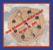 {Anleitung} Das Mühlespiel – to go – der Römer aus SnapPap DIY