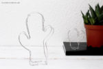 DIY Kaktus aus Draht