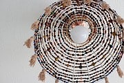 DIY | Boho Lampenschirm mit Holzperlen