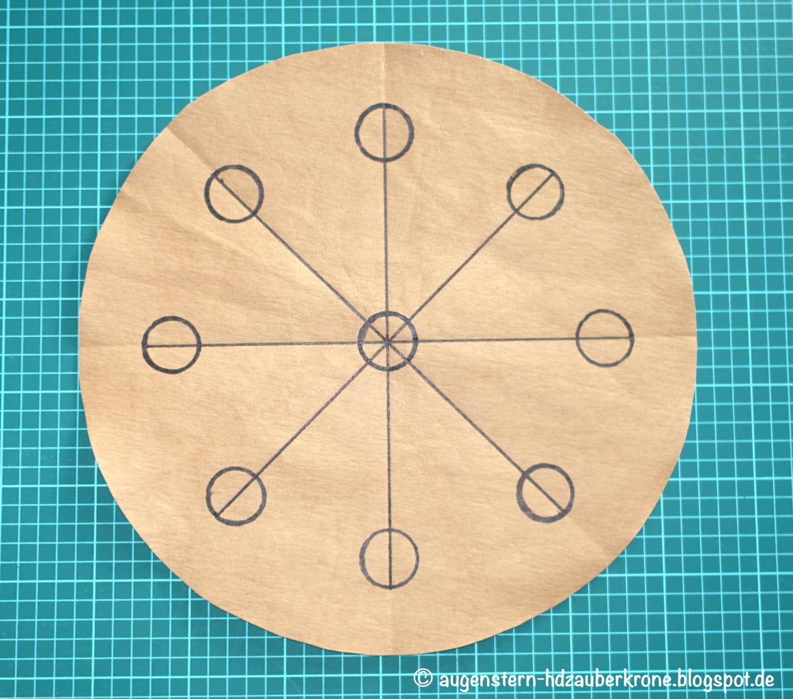 {Anleitung} Das Mühlespiel – to go – der Römer aus SnapPap DIY