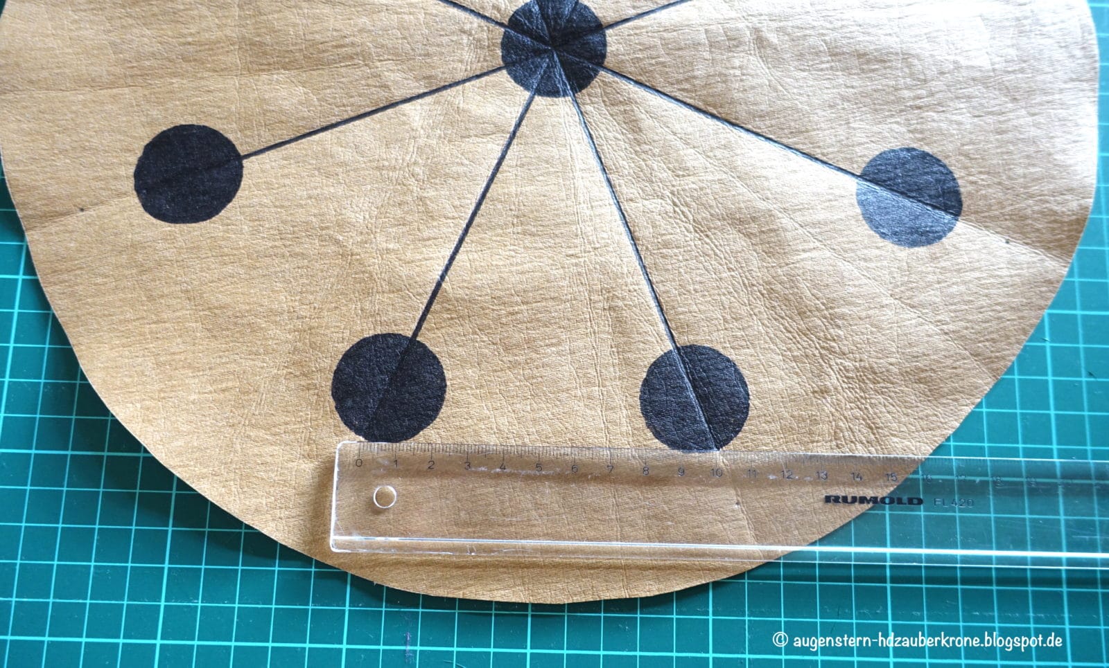 {Anleitung} Das Mühlespiel – to go – der Römer aus SnapPap DIY