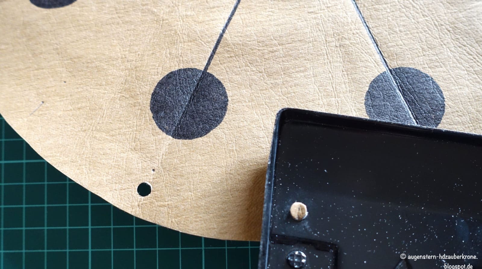 {Anleitung} Das Mühlespiel – to go – der Römer aus SnapPap DIY