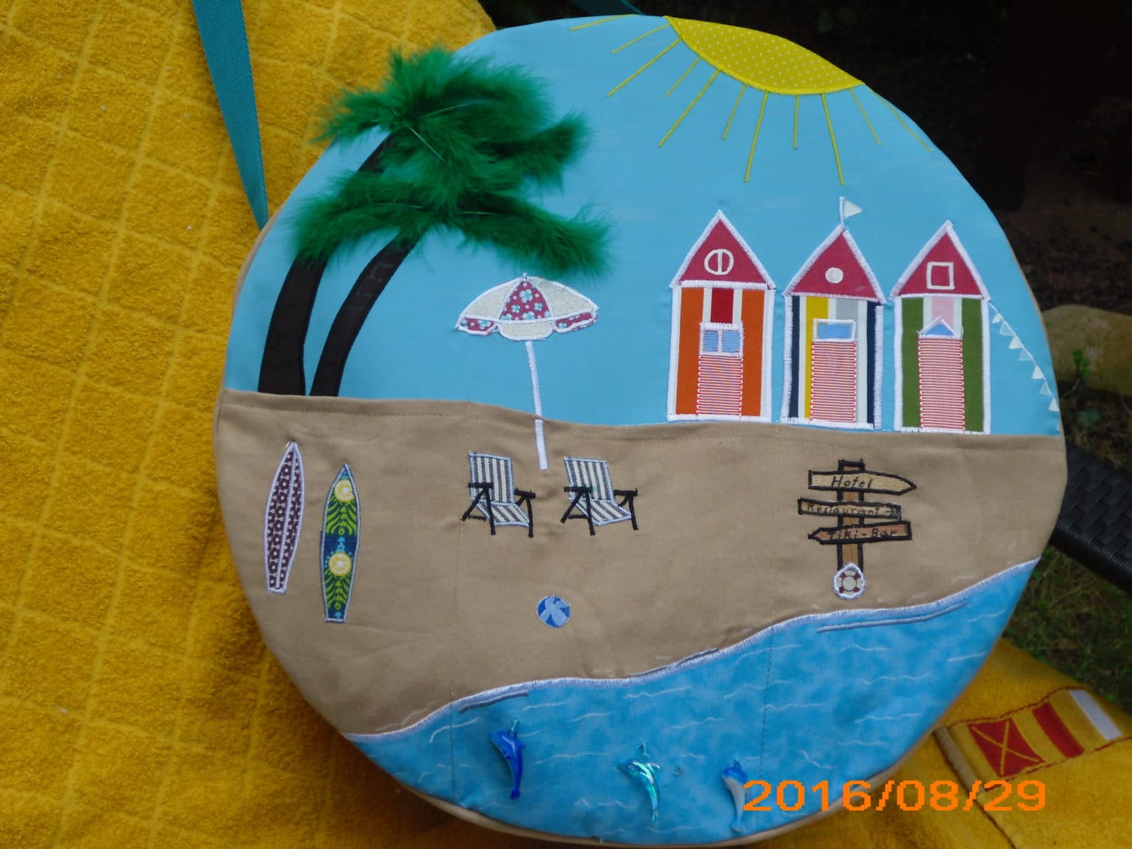 Meine „strandige“ Strandtasche
