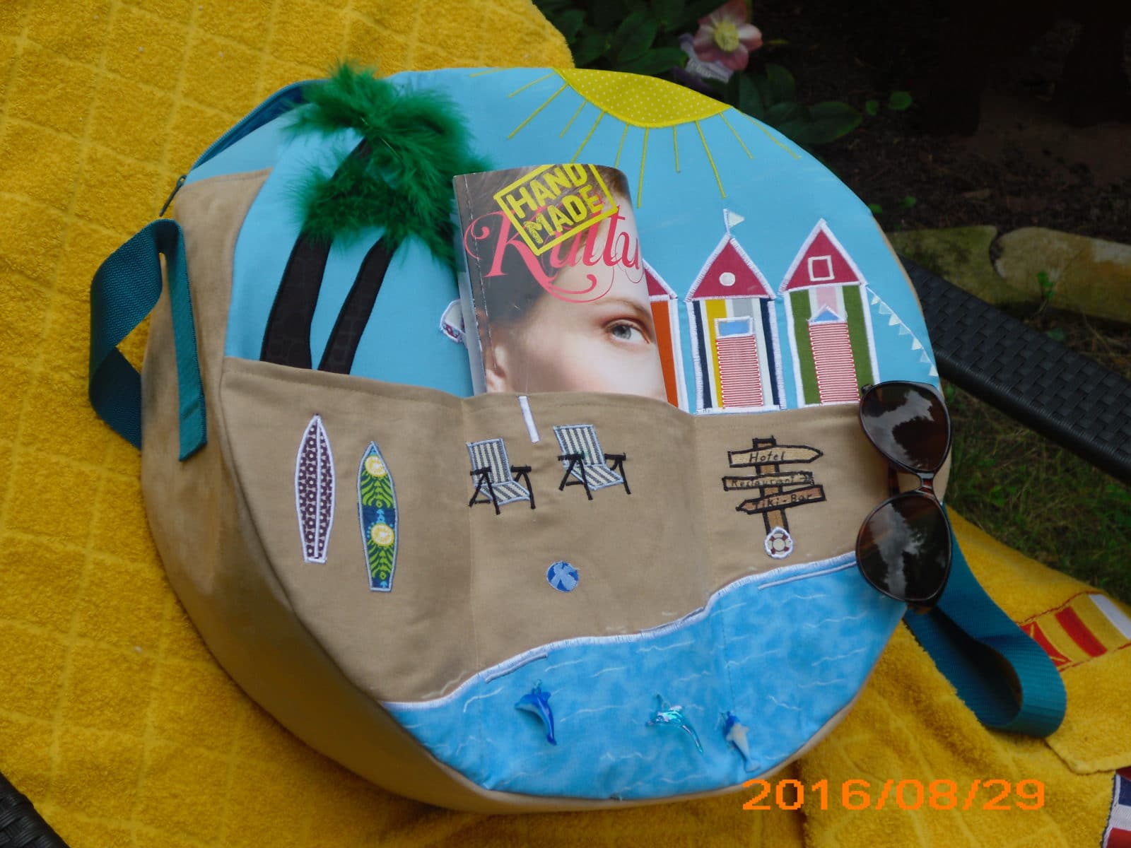 Meine „strandige“ Strandtasche