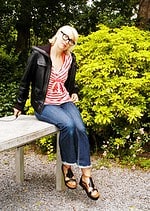 DIY: cropped Jeans
