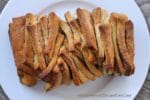 Rezept: Faltkuchen mit Zimt, Zucker und Butter