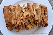 Rezept: Faltkuchen mit  Zimt, Zucker und Butter