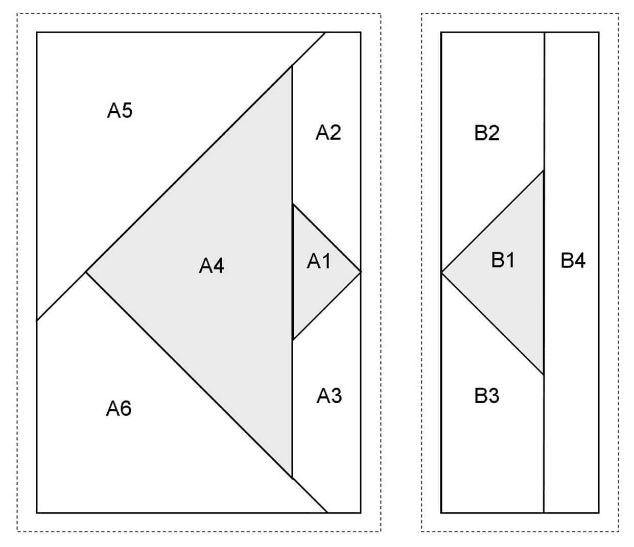 Vorlage für Fische – Paper Piecing