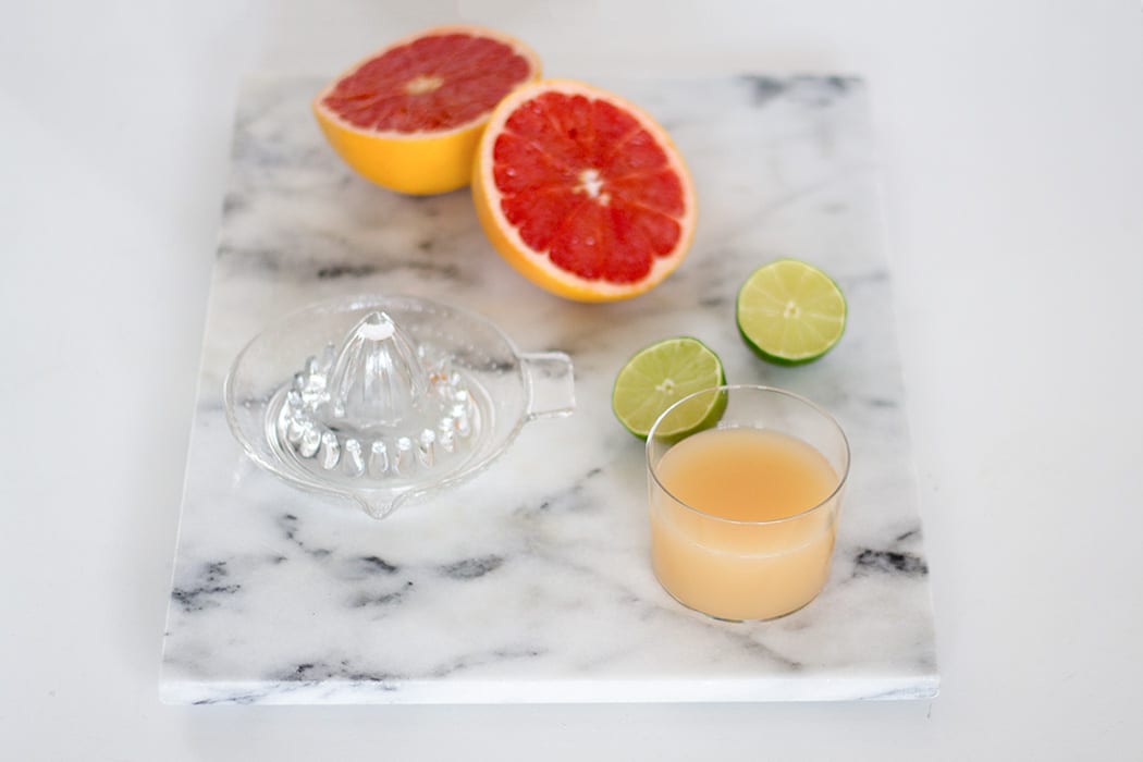 Grapefruit Eis am Stiel