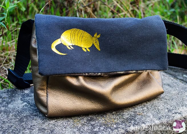 Nähanleitung & Schnittmuster Gürteltasche
