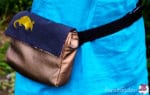 Nähanleitung & Schnittmuster Gürteltasche