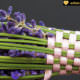 Lavendelstäbe weben