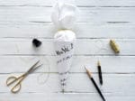 Schultüte für das Geschwisterkind – DIY mit Feder & Tinte