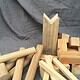 Holz Spiel Kubb DIY