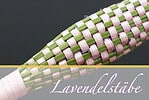 Lavendelstäbe weben