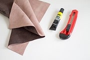 DIY LEDER QUASTEN ANHÄNGER