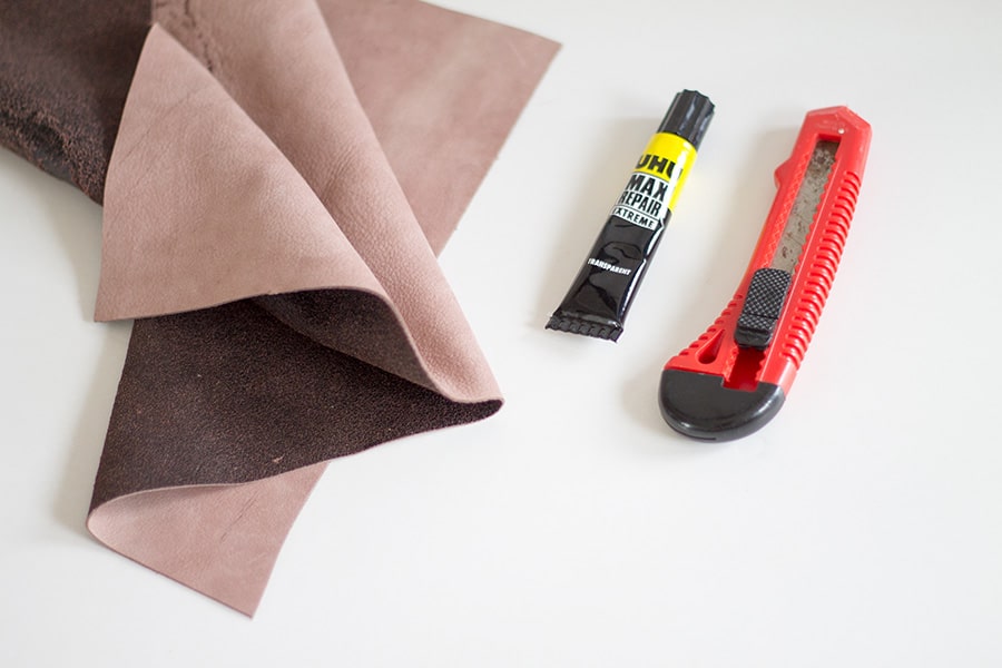 DIY LEDER QUASTEN ANHÄNGER
