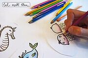 Meerestiere-Fingerpuppen