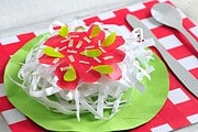 DIY 3D Spaghetti-Karte