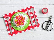 DIY 3D Spaghetti-Karte