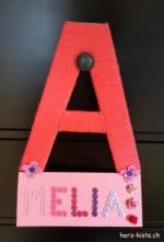 DIY Namensschild