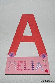 DIY Namensschild