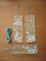 Lesezeichen für die Urlaubslektüre – Origami-Tiere