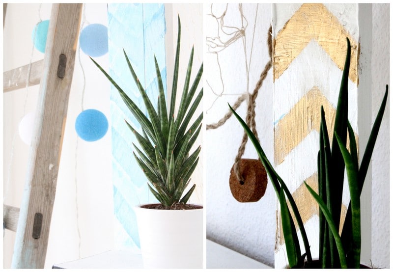 {DIY: } Paletten-Regal in sommerlichen Farben