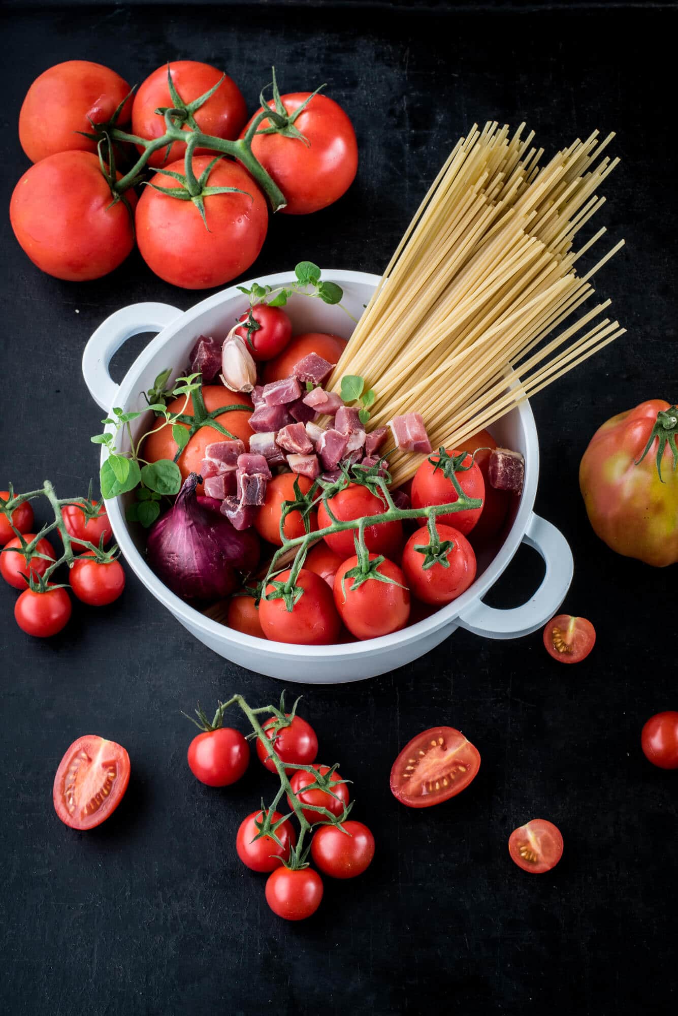 One Pot Pasta all’amatriciana