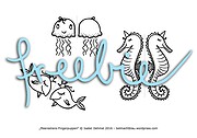 Meerestiere-Fingerpuppen