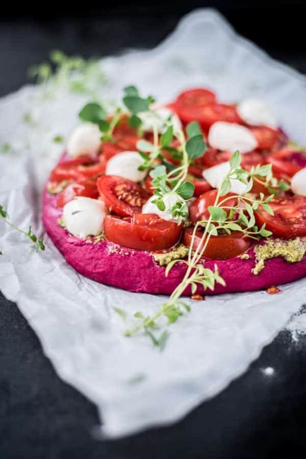 Rote-Bete-Focaccia