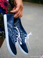 Upcycling – Schuhe färben und bemalen
