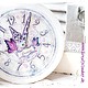 Decoupage Uhr